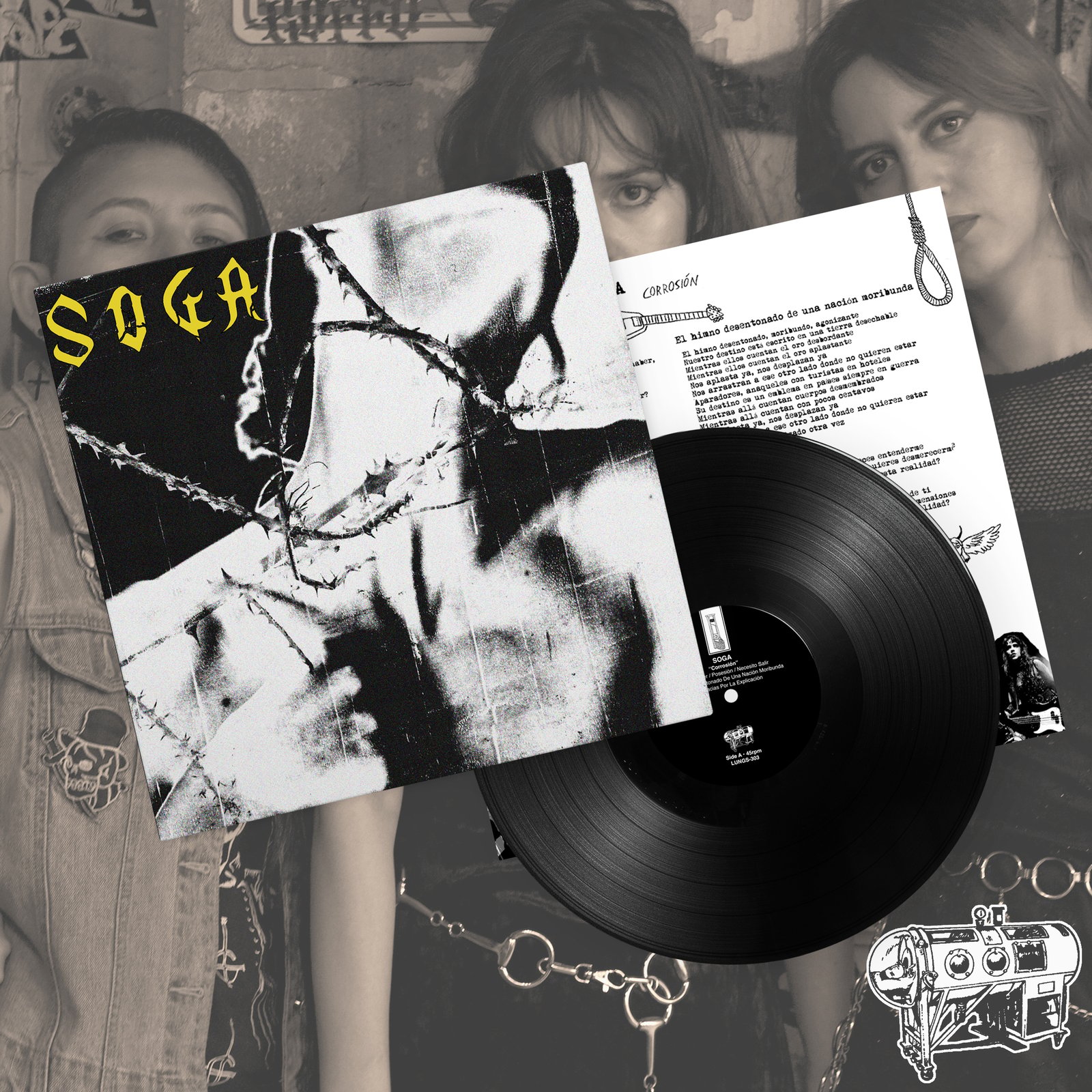 SOGA - Corrosión LP | IRON LUNG RECORDS